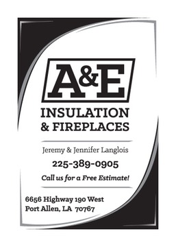 A and E Insulation and Fireplaces - Ad