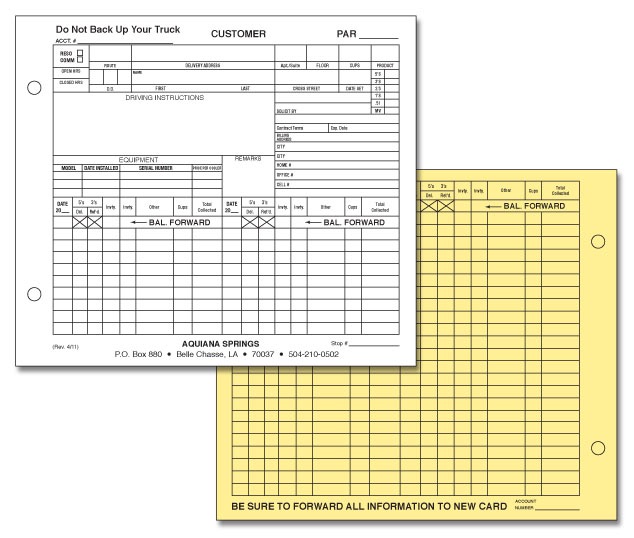 AquianaInventorySheets