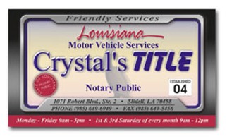 CrystalsTitleBusinessCards