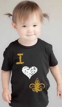 LALadyFanIHeartFleurDeLisShirt