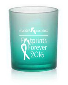 Maddies Footprints - Footprints Forever 2016-Votive Candle Holder