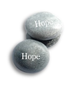 Maddies Footprints - Hope Rocks