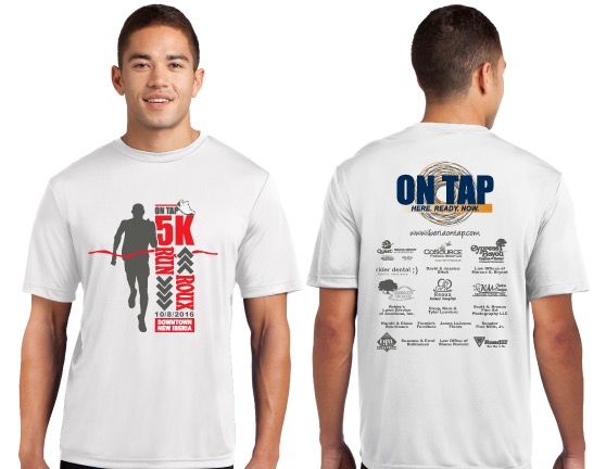 ON TAP Roux Run 2016 Shirts
