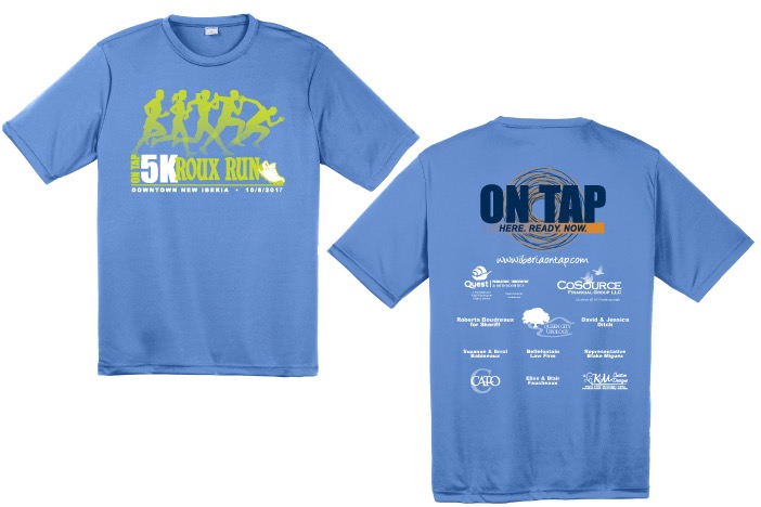 ON TAP Roux Run 2017 Shirts